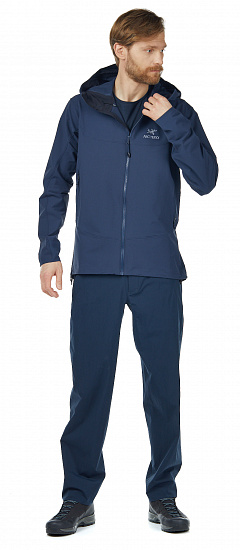 Куртка мужская Arcteryx Gamma LT Hoody Cobalt Moon - Фото 2 большая