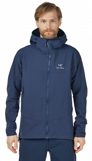 Куртка мужская Arcteryx Gamma LT Hoody Cobalt Moon - Фото 3 большая