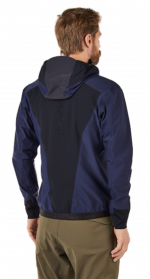Куртка мужская Black Yak Dangi Hoody Blue Print - Фото 5 большая