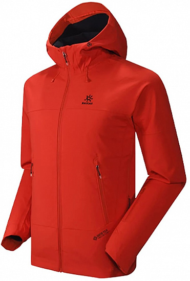 Куртка мужская Kailas GTX-Infinium Softshell Flame Red - Фото 3 большая