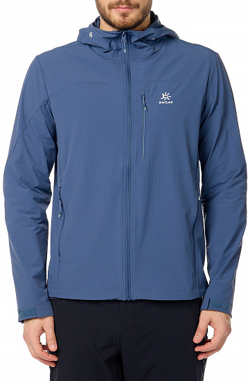 Куртка мужская Kailas Mountain Forest Hiking Softshell Midnight Blue - Фото 1 большая