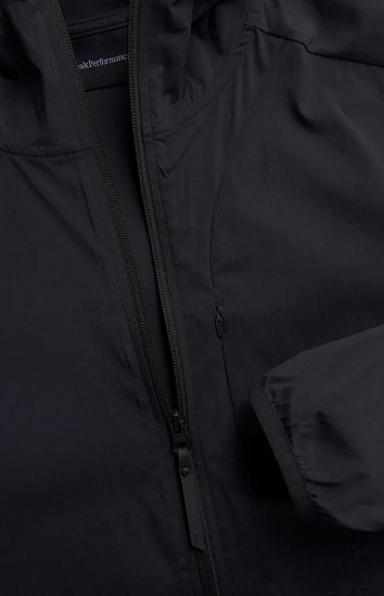 Куртка мужская Peak Performance Tech A2B Light ZH Black - Фото 2 большая