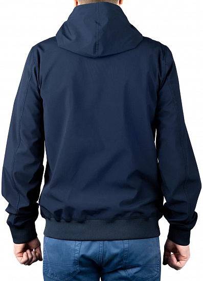 Куртка мужская Peak Performance Softshell Hoody Blue Shadow/Dark - Фото 2 большая