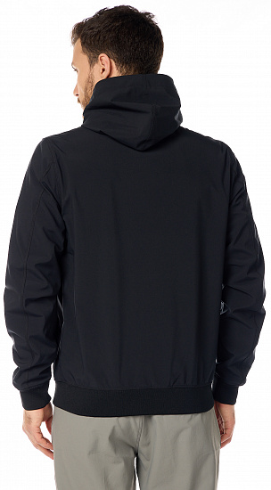 Куртка мужская Peak Performance Softshell Hoody Black - Фото 3 большая