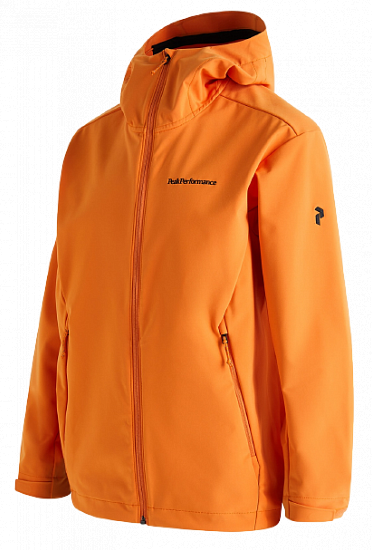 Куртка мужская Peak Performance Explore Hoody Orange Flare - Фото 5 большая