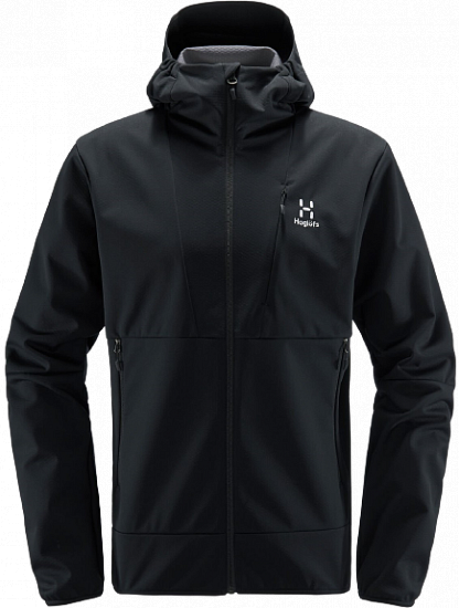 Куртка мужская Haglofs Multi Flex Hoody True Black - Фото 1 большая