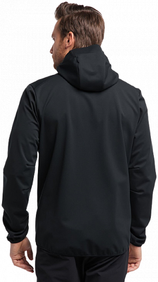 Куртка мужская Haglofs Multi Flex Hoody True Black - Фото 4 большая