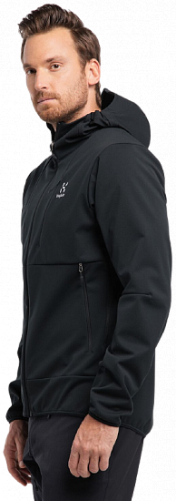 Куртка мужская Haglofs Multi Flex Hoody True Black - Фото 5 большая