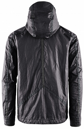 Куртка мужская  Klattermusen Ansur Hooded Wind Raven Black - Фото 2 большая
