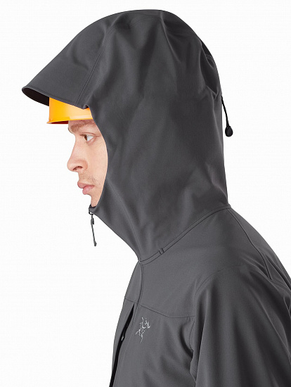 Куртка мужская Arcteryx Gamma MX Hoody Glitch - Фото 7 большая