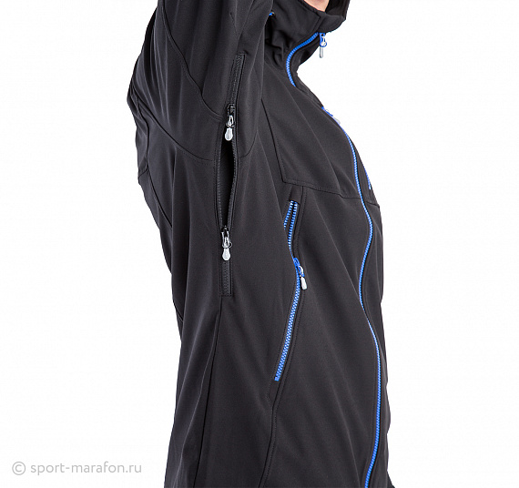 Куртка мужская Bergans Stegaros Black/BrCobalt/Alum - Фото 11 большая