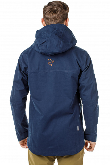 Куртка мужская Norrona Svalbard Cotton Indigo Night - Фото 4 большая