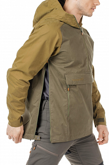 Куртка мужская Norrona Svalbard Cotton Anorak Olive Drab - Фото 12 большая