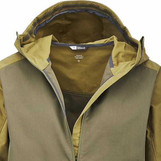 Куртка мужская Norrona Svalbard Cotton Anorak Olive Drab - Фото 5 большая