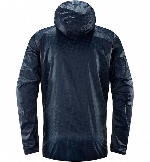 Куртка мужская Haglofs L.I.M Shield Comp Hood Tarn Blue/Storm Blue - Фото 2 большая