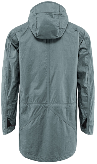 Куртка мужская Klattermusen Ansur Wind Parka Stone Blue - Фото 2 большая