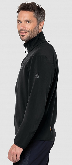 Куртка мужская Jack Wolfskin Element Track Black - Фото 4 большая