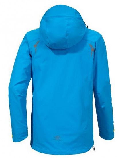 Куртка мужская Bergans Utakleiv Lt SeaBlue/Citrus - Фото 2 большая