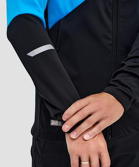 Куртка мужская Nordski Pro 2.0 Light Blue/Black - Фото 5 большая