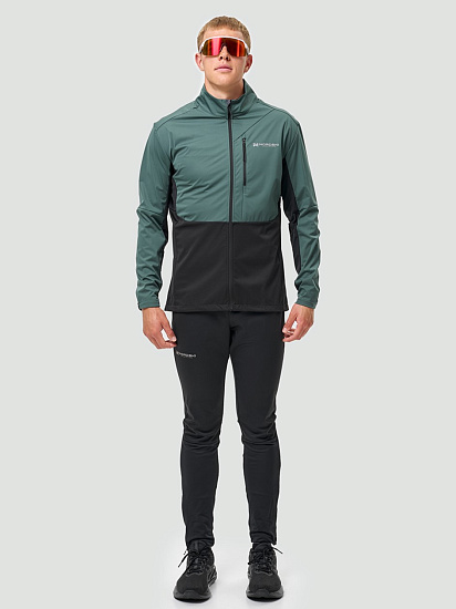 Куртка мужская Nordski Pro Tour Dark Mint/Black - Фото 10 большая