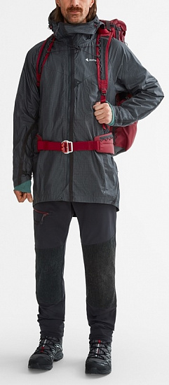 Куртка мужская Klattermusen Ansur Wind Parka Raven Copper - Фото 3 большая
