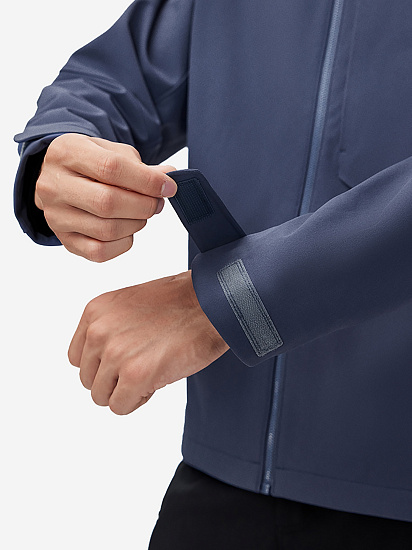 Куртка мужская Kailas Softshell KG2349105 Midnight Blue - Фото 7 большая