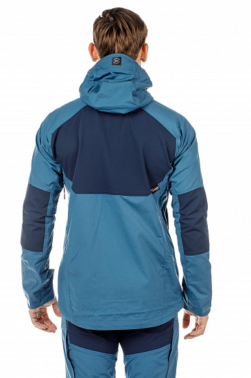 Куртка мужская Lundhags Makke Azure/Deep Blue - Фото 9 большая