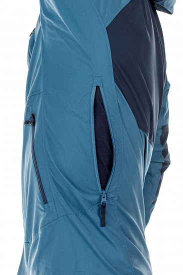 Куртка мужская Lundhags Makke Azure/Deep Blue - Фото 6 большая
