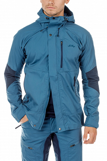 Куртка мужская Lundhags Makke Azure/Deep Blue - Фото 5 большая