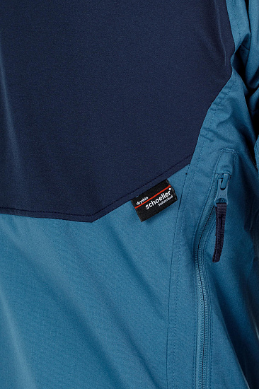Куртка мужская Lundhags Makke Azure/Deep Blue - Фото 4 большая