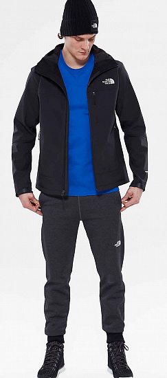 Куртка мужская The North Face Apex Bionic Hoodie TNF Black - Фото 3 большая