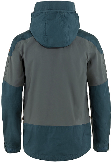Куртка мужская Fjallraven Keb Mountain Blue/Basalt - Фото 2 большая