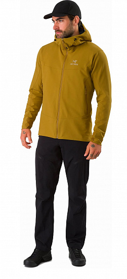 Куртка мужская Arcteryx Gamma LT Hoody Yukon - Фото 8 большая