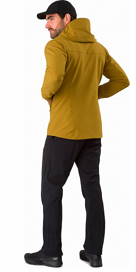 Куртка мужская Arcteryx Gamma LT Hoody Yukon - Фото 9 большая