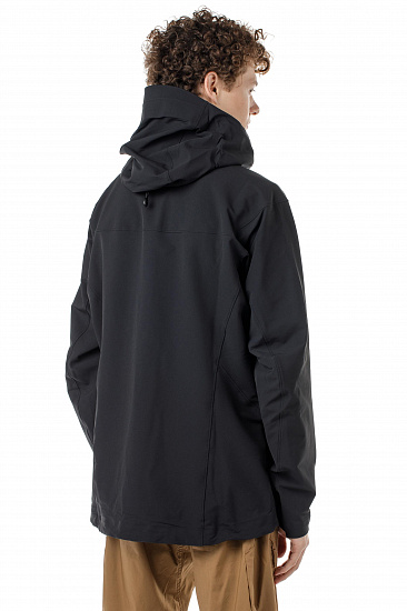 Куртка мужская Arcteryx Gamma LT Hoody Black - Фото 4 большая