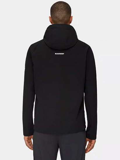 Куртка мужская Mammut Ultimate Comfort So Hd Black - Фото 2 большая