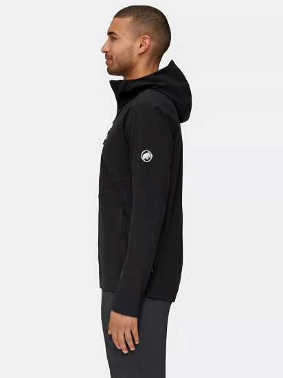 Куртка мужская Mammut Ultimate Comfort So Hd Black - Фото 4 большая