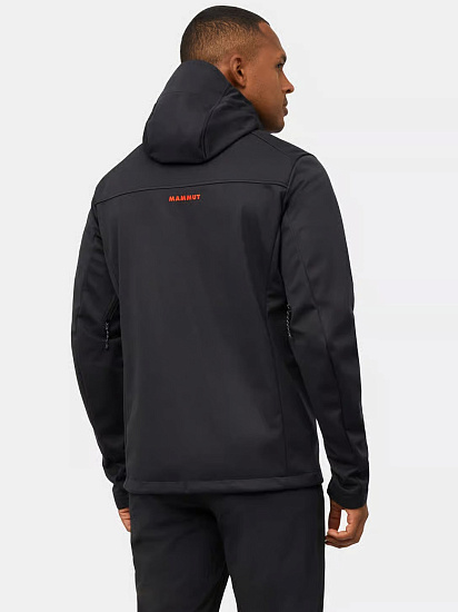 Куртка мужская Mammut Ultimate Viii So Hd 25 Years Black - Фото 2 большая