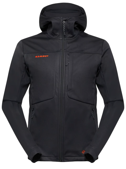 Куртка мужская Mammut Ultimate Viii So Hd 25 Years Black - Фото 1 большая