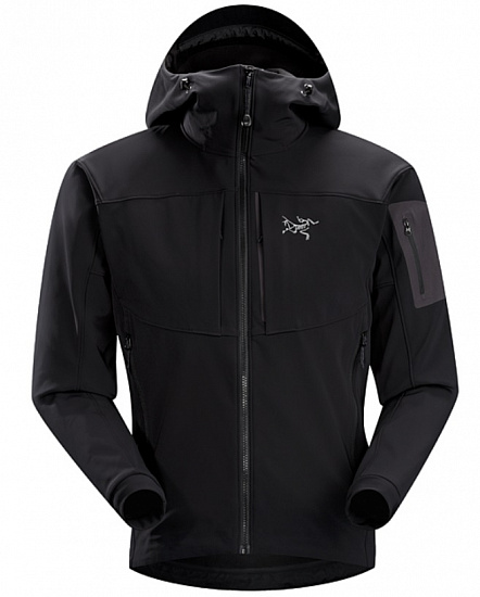 Куртка мужская Arcteryx Gamma MX Hoody Blackbird - Фото 1 большая