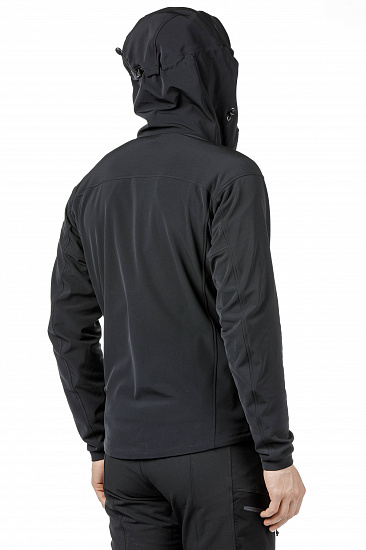 Куртка мужская Arcteryx Gamma MX Hoody Blackbird - Фото 5 большая