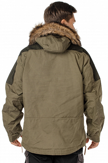 Куртка мужская Fjallraven Singi Anorak Laurel Green-Deep Forest - Фото 8 большая