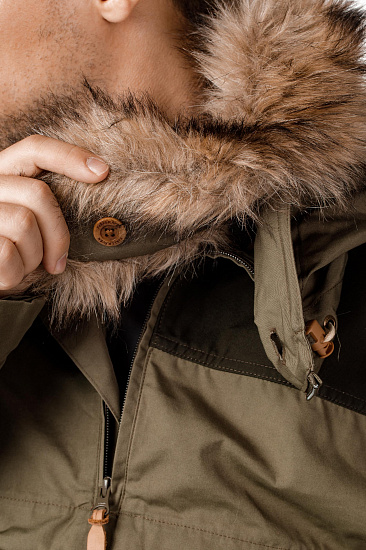 Куртка мужская Fjallraven Singi Anorak Laurel Green-Deep Forest - Фото 7 большая