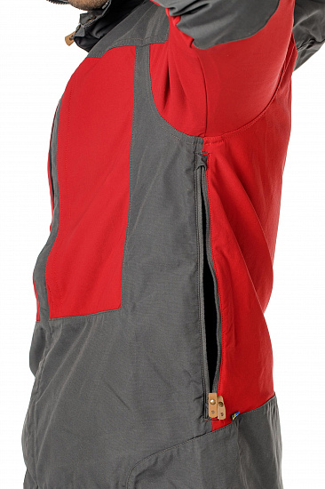 Куртка мужская Fjallraven Keb Stone Grey-Lava - Фото 7 большая