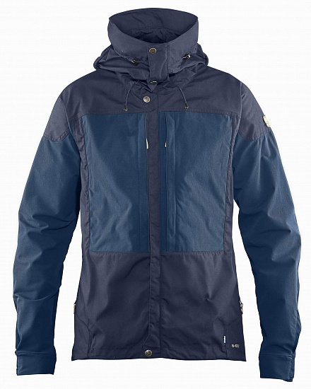Куртка мужская Fjallraven Keb Dark Navy/Uncle Blue - Фото 1 большая