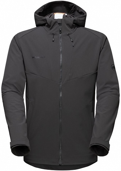 Куртка мужская Mammut Sapuen So Hooded Phantom - Фото 1 большая