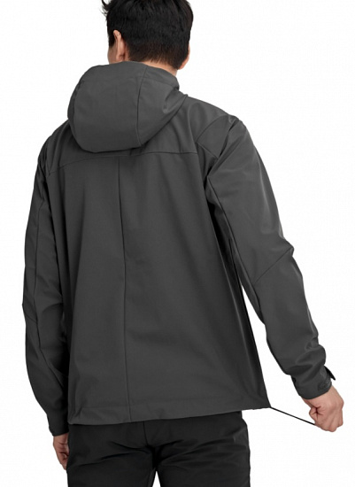 Куртка мужская Mammut Sapuen So Hooded Phantom - Фото 5 большая