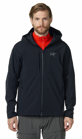 Куртка мужская Arcteryx Gamma MX Hoody Black - Фото 3 большая