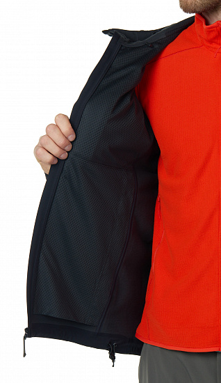 Куртка мужская Arcteryx Gamma MX Hoody Black - Фото 8 большая