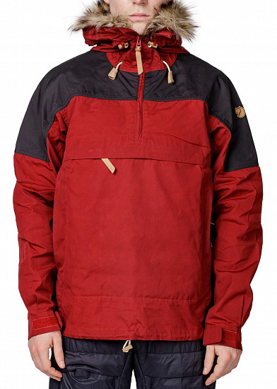 Куртка мужская Fjallraven Singi Anorak Red Oak-Dark Grey - Фото 1 большая